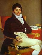 Jean-Auguste Dominique Ingres Portrait of Monsieur Riviere oil painting on canvas